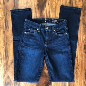7 FAM Kimmie Straight Leg Jeans